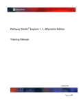 Pathway Studio Explore 1.1, Affymetrix Edition Training Manual