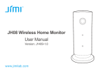JH08 Wireless Home Monitor User Manual