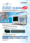 Digital Oscilloscopes DL9040/DL9040L