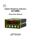 SI 480 DIN SIZE WEIGHING CONTROLER
