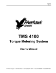 TMS 4100 – Torque Metering System – User`s Manual