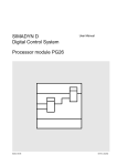 SIMADYN D Digital Control System Processor module