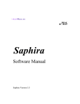 Saphira Manual