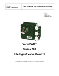 ValvePACTM Series 760 Intelligent Valve Control