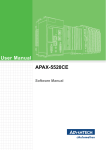 User Manual APAX-5520CE - Login