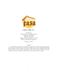 CASA: HOW TO