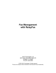 Fax Management with RelayFax