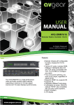AVG-DMM1616 User Manual