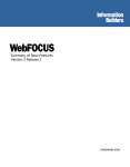 WebFOCUS Summary of New Features 5.2 - ikax.net