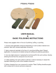 user manual & basic polishing instructions pt92016