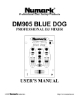 DM905 BLUE DOG