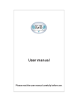 User manual - KJB Security Products