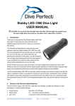 Dive Perfect Stubby LED-1500 User Manual