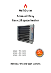Aqua air Easy I Manual