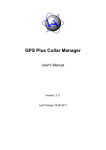 GPS Plus Collar Manager - VECTRONIC Aerospaceインデックス