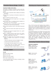 Powerline Ethernet Bridge - PL-201 Package Content Planning your