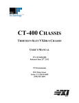 CT-400 CHASSIS - VTI Instruments