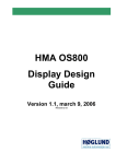 HMA OS800 User Manual - Høglund Marine Automation