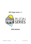 RFE Plugin Series 1.1 USER MANUAL