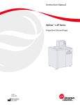 Optima XP User`s Manual