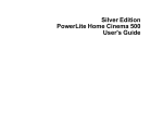 PowerLite Home Cinema 500 User`s Guide