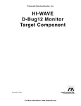 HI-WAVE D-Bug12 Monitor Target Component