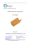 Technology JZX874C Micro-power wireless module User`s Manual