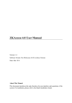 ZKAccess 4.0 User Manual