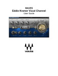 Kramer Vocal Channel User Manual