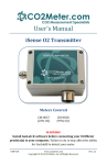 User`s Manual - CO2Meter.com