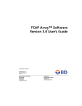 FCAP Array™ Software v3.0 User`s Guide