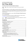 NI PXIe-5632 Getting Started Guide