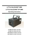 Little Blizzard DMX/LBSP DMX