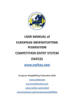 EWFCES User Manual.