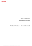 Benutzerhandbuch PayPal Standalone (Englisch)