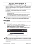 SureTrack Quick Start Guide for MODIS Ultra and SOLUS - Snap-on