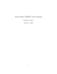 Jaemi Hubo (KHR4) Users Manual