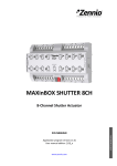 Manual MAXinBOX SHUTTER 8CH v1.0 Ed.a