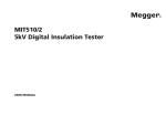 MIT510/2 5kV Digital Insulation Tester