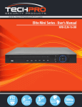Elite Mini Series - User`s Manual PTZ
