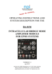 BA-01M Manual - NPI Electronic Instruments