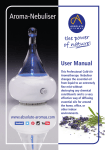 Aroma-Nebuliser User Manual