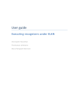 Executing recognizers under ELAN