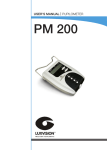 Digital Pupilometer PM