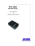 WT-1021 GSM+GPS Tracker