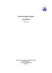 Dissolved Oxygen Analyser User Manual - SiS