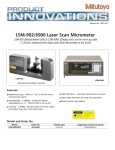 LSM-902/6900 Laser Scan Micrometer