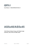 AS5215 adapter board - user manual