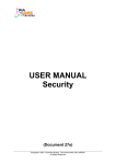 USER MANUAL Security - Websams Central Document Repository