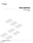 TWR-S08PT60 User Manual
